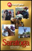 August 8th-9th: Fasig Tipton Saratoga Select Yearling Thoroughbred Sale, Saratoga Springs, New York